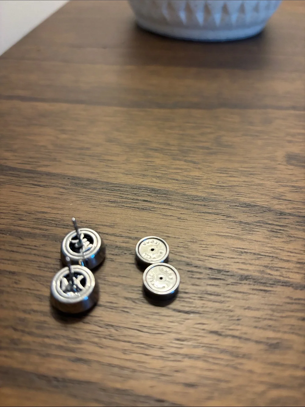 Michael Kors Silver Crystal Stud Earrings